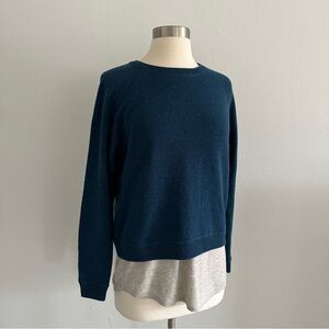 Kokun 100% Cashmere Double Sweater M
